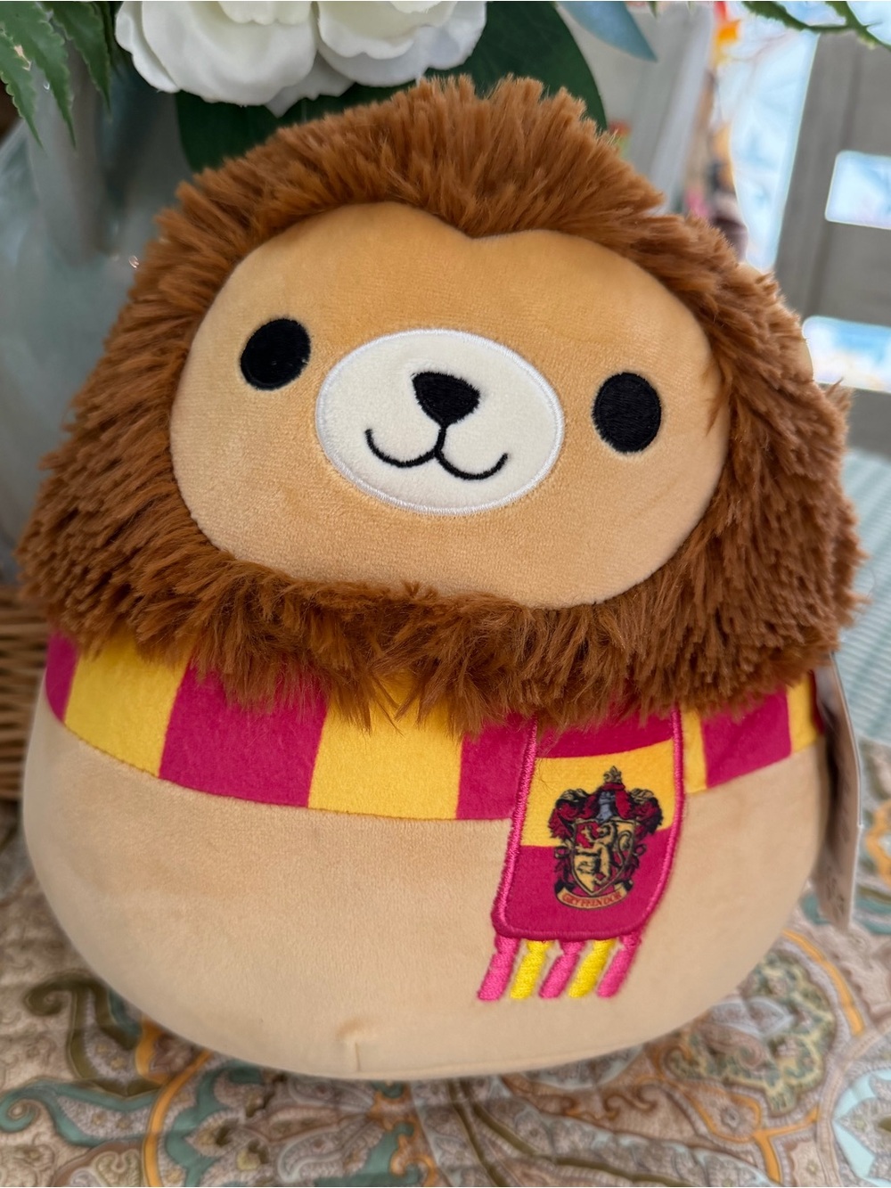 New Squishmallows Original Harry Potter Gryffindor House Lion Plush New with Tag